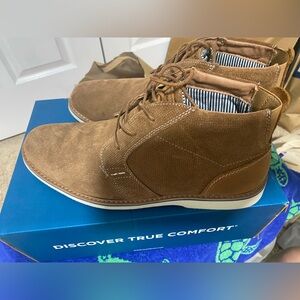 Nunn Bush Barklay Tan Plain Toe Oxford